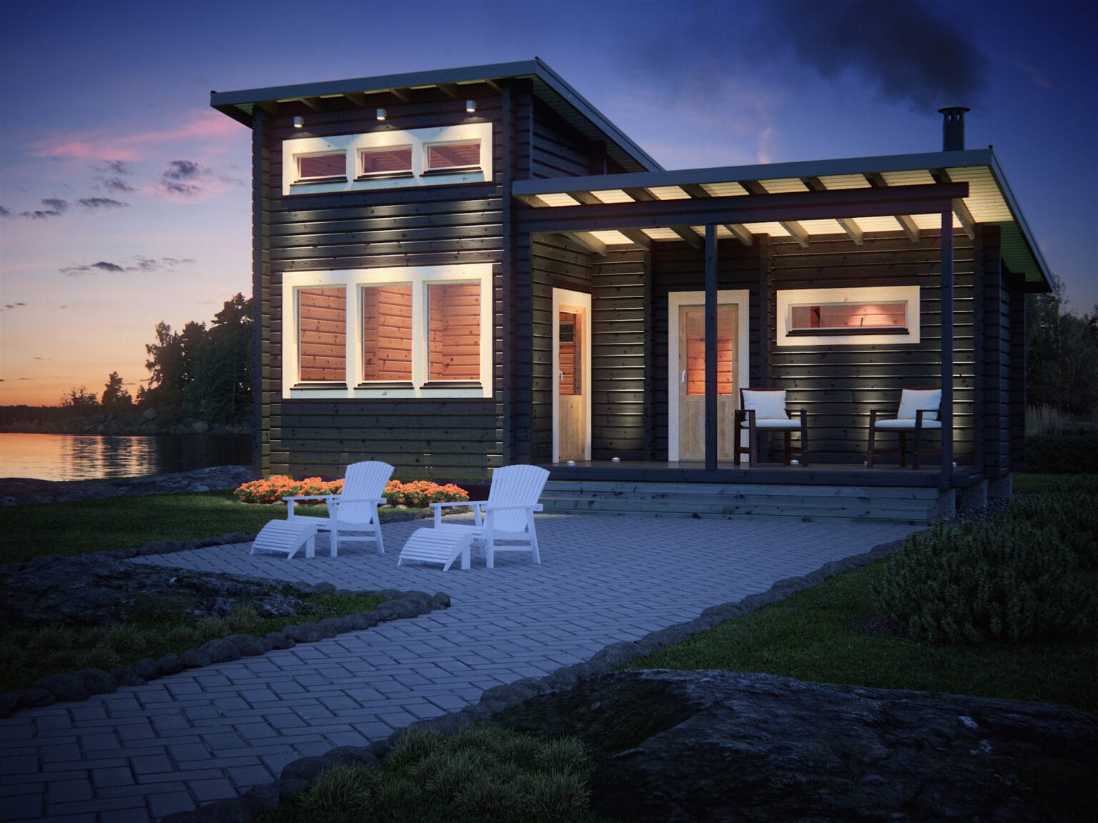 Teuva 32 parvellinen pihasauna Teuvan Mökki ja