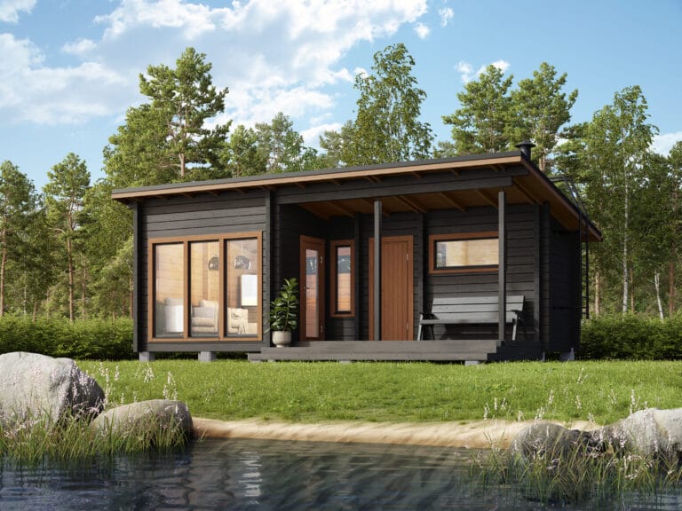 Teuva 32/2 pihasauna Teuvan Mökki ja Sorvituote Oy